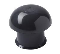 Chapeau de ventilation simple Ardoise S/M Ø100/164.5mm NICOLL - CC10