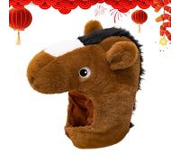 Chapeau Déguisement Cheval - Accessoire De Tête De Fête 2026 | Fournitures De Fête Du Nouvel An Chinois,Destiné Aux Fêtes, Vacances, Anniversaires, Célébrations Et