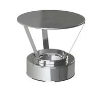 Chapeau finition haute - double paroi - Reuter Systèmes DW 120 mm