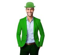Chapeau Melon Luxe Vert