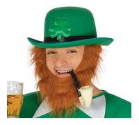 Chapeau Saint-Patrick en polyester vert - Fiestas Guirca - Taille unique