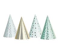 Chapeaux de fete - Graphique - 8pcs Multicolore G