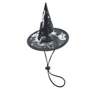 Chapeaux D'Halloween Pour Chiens Coiffe Sorcière Ajustable Pour Fêtes