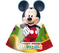 Chapeaux Mickey (x6) - LUDENDO - Pour fête d'anniversaire - Noir - Adulte - Mickey et ses amis