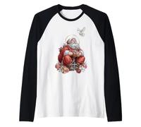 Chapelet Père Noël Noël Coquette Croix chrétienne Manche Raglan