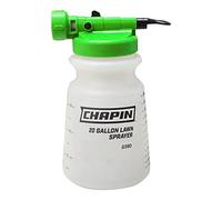 Chapin G390 Pulvérisateur d'extrémité de Tuyau pour matériaux solubles dans l'eau, réservoir de 907,2 g, contrôle des Doigts et prévention du refoulement, pour pulvérisation de pelouses, Mauvaises
