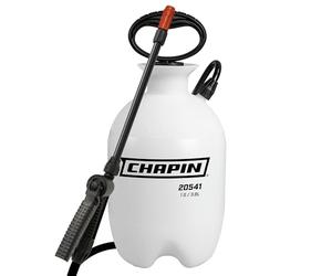 Chapin International 20541 1 Gallon Lawn & Garden Multi-Purpose Sprayer with Foaming and Adjustable Nozzles, Made in The USA, 1-Pack, Translucent White