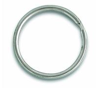 Chapuis 1140/12N Lot de 100 anneaux brises acier cémente nickelé Diamètre intérieur 22 mm