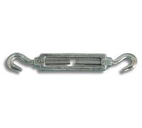 Chapuis 350/6Z Tendeur 2 crochets acier zingue 60 kg pour Câble D 7 mm, Gris