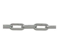 CHAPUIS 996/2MMZ Chaîne à maillons longs acier zingué 2 mm 25 m