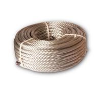 Chapuis - Câble de Traction Non Gainé - Acier Dur Galvanisé - Charge de Travail Indicative 697 kg - Diamètre 8 mm - Longueur 25 m - Levage et Remorquage