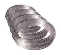 Chapuis - Fil de Tension - Acier Galvanisé - pour Solidifier les Clôtures - Utilisation Extérieure - Résistance et Longévité - Diamètre 2,7 mm - Longueur 50 m (Lot de 4)