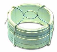 Chapuis - Fil Métallique FILPACK en Acier Plastifié - Diamètre Extérieur 0,8 mm - Longueur 75 m - Blanc - Grande Durabilité - aux Normes de Qualité et Sécurité