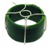 Chapuis - Fil Métallique FILPACK en Acier Plastifié - Diamètre Extérieur 1,4 mm - Longueur 30 m - Vert - Grande Durabilité - aux Normes de Qualité et Sécurité