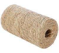 Chapuis FJU1 Ficelle Armée Agricole Jute/Fil Acier, Beige, 250 g/190 m/Ø 1 mm