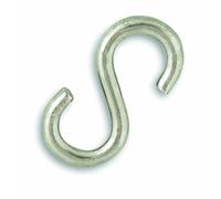 Chapuis, Lot de 2 esses égales, Acier zingué, Diam. 5 mm, Ouverture 11 mm, Suspension, Économique, Fixation Simple, Rapidité d'Utilisation, Crochet en Forme de S