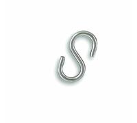Chapuis, Lot de 4 esses égales, Acier inoxydable, Diam. 2,5 mm, Ouverture 3,5 mm, Suspension, Économique, Fixation Simple, Rapidité d'Utilisation, Crochet en Forme de S