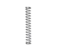 Chapuis RSC13 Ressort de Compression Acier Galvanisé, Gris, Ø 0,4 mm/30 mm, Set de 10 Pièces