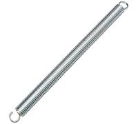 Chapuis, Set de 1 Pièce de Ressort de Tension avec Crochets, Ressort en Acier Galvanisé, Ressort à Double Crochet, Ressort de Traction Spirale, Ø fil 1,8 mm - Longueur 200 mm