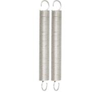 Chapuis, Set de 3 Pièces de Ressorts de Tension avec Crochets Ressorts en Acier Galvanisé, Ressorts à Double Crochet, Ressorts de Traction Spirale, Ø fil 0,7 mm - Longueur 45 mm (Lot de 2)