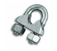 Chapuis VSC3 Lot de 2 Serre-câbles étrier acier zingue pour Câble D 8 mm