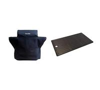 Char-Broil 140 004 - Housse de Barbecue à gaz de qualité supérieure à 3 brûleurs, Noir, Gris, 51,8 x 28,7 x 7,5 cm & Plaque de Cuisson à 2 et 3 brûleurs.