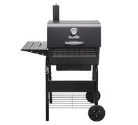 Char-Broil Barbecue à Charbon Charcoal M avec Grille Réglable et Cheminée | Idéal pour 4 à 6 personnes, Étagère à épices, Tiroir à cendres, Compatible avec Charcoal 2Go pour créer un bbq fumoir offset