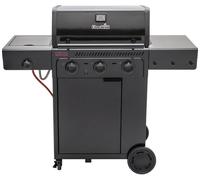 Char-Broil Barbecue à gaz 3+1 brûleurs, 7,9 kW, grille en fonte, noir - Essential 3G