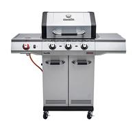 Char-Broil Barbecue à Gaz Advantage PRO S 3 avec Brûleur Céramique 900°C | Idéal pour 4 à 6 personnes, Poêle à griller incluse, Nettoyage facile, Chaleur homogène, Allumage électronique