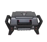 Char-Broil X200 Grill2Go - Barbecue Portable avec Système de Cuisson TRU-Infrared, Gris/Fonte d'aluminium