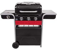 Char-Broil Barbecue Hybride Gas2Coal 330 pour Gaz et Charbon de Bois | Conversion gaz/charbon en 60 s, Plateau à charbon breveté en inox, Chaleur homogène, Brûleur latéral, Grilles en fonte