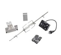 Char-Broil Tournebroche avec Moteur Électrique 140120 pour Barbecue, Broche Rotative Universelle pour Grills de 2 à 6 Brûleurs