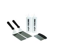 Char-Griller E8905 Kit d'accessoires pour Plaque de Cuisson, 2 spatules, 2 Bouteilles et grattoir