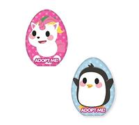 Character World Coussin Officiel Adopt Me | Coussin Pop Design Oeuf 40x30cm Licorne et Pingouin | Parfait pour la Chambre à Coucher ou sur Le canapé