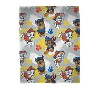 Character World Couverture Polaire sous Licence Officielle Paw Patrol | Couvre-lit Super Doux et Chaud avec Motif éclaboussures avec Marshall et Skye | Parfait pour la Maison, la Chambre, Le Camping