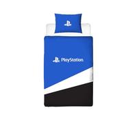 Character World Playstation Parure de lit Simple Officielle avec Housse de Couette réversible Double Face et taie d'oreiller Assortie en Polycoton