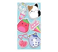 Character World Squishmallows Serviette Enfants Officiellement Licenciée | Douceur Ultra Douce | Design Fun | Parfait pour Maison, Bain, Plage et Piscine | Taille Unique 70 cm x 140 cm | 100% Coton