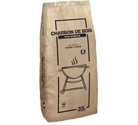 Charbon de bois pour barbecue 20L - FLAMINO