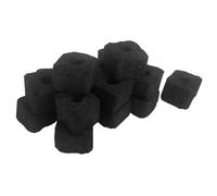 Charbon sans Fumée pour Barbecue Portable, Bambou Noir, Lot Compact | Chauffage et Infusion du Thé, Usage Polyvalent, Facile à Transporter
