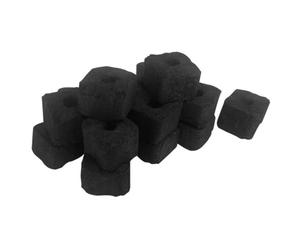 Charbon sans Fumée pour Barbecue Portable, Bambou Noir, Lot Compact | Chauffage et Infusion du Thé, Usage Polyvalent, Facile à Transporter