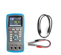 Charge électronique Testeur de résistance d'inductance capacité pont numérique LCR portable, écran TFT 2,8 pouces(With SMD Test Pliers)