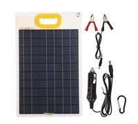 Charge solaire haute efficacité, panneaux solaires portables de 30 W pour des performances inégalées, revêtement ETFE durable et large