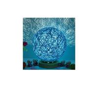 Chargement usb 3d led rotin moon night light moonlight table bureau lamp - multicolore