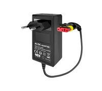 Chargeur de Batterie 28V Compatible avec Robot tondeuse Husqvarna Automower 105/310/315X / McCulloch Rob R800 / Gardena R38Li/Sileno