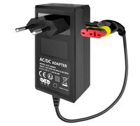 Chargeur de Batterie 28V Compatible avec Robot tondeuse Husqvarna Automower 105/310/315X / McCulloch Rob R800 / Gardena R38Li/Sileno