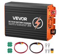 Chargeur de batterie DC-DC VEVOR avec MPPT 650 W 50 A, amplificateur de charge à double entrée pour panneau solaire/alternateur, compatible avec les batteries LiFePO4 et au plomb, 12 V/24 V-12 V/24 V,