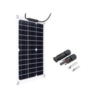 Chargeur de batterie flexible du panneau solaire 12V de 500W/1000W avec | Contrôleur - Banque d'énergie solaire for téléphone, voiture, yacht, camping-car(1PC solar panel)