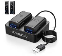 Chargeur de batterie pour sonnette vidéo Eufy E340/C31, double station de charge de batterie pour sonnette Eufy batterie rechargeable (piles non incluses)