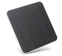 Chargeur de Panneau Solaire 12 W pour Caméra Annulaire, Panneau Solaire Mural Réglable étanche IP65 avec Support Rotatif à 360 °, Câble de 9,8 Pieds, pour Caméra de Projecteur