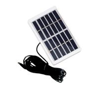 Chargeur de panneau solaire, chargeur de batterie de panneau solaire,Chargeur de batterie rapide Type C | Chargeur solaire 1,2 W 6 V, panneau de charge solaire étanche, batterie portable à énergie sol